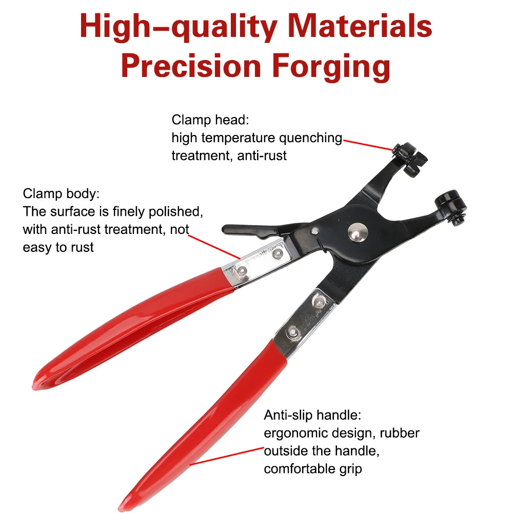 Pliers Auto Tools for Water Pipe Hose Removal Flat Band Ring Tube Clamps Repair Kit Motorcycle Truck Trailer Car Accessories