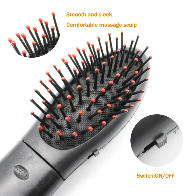 Hair Care Electric Massage Comb Head Blood Circulation Scalp Vibrating Massage Brush Relaxation & Body Massage Soft