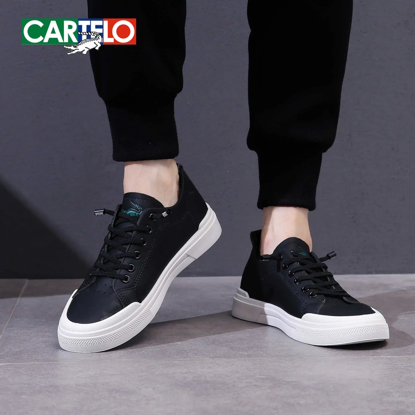 CARTELO Male Sneakers Lightweight Breathable Shoe
