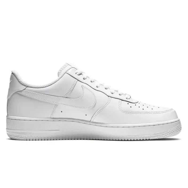 NIke Air Force 1 '07 Skate Shoes, White, Unisex, for Men and Women