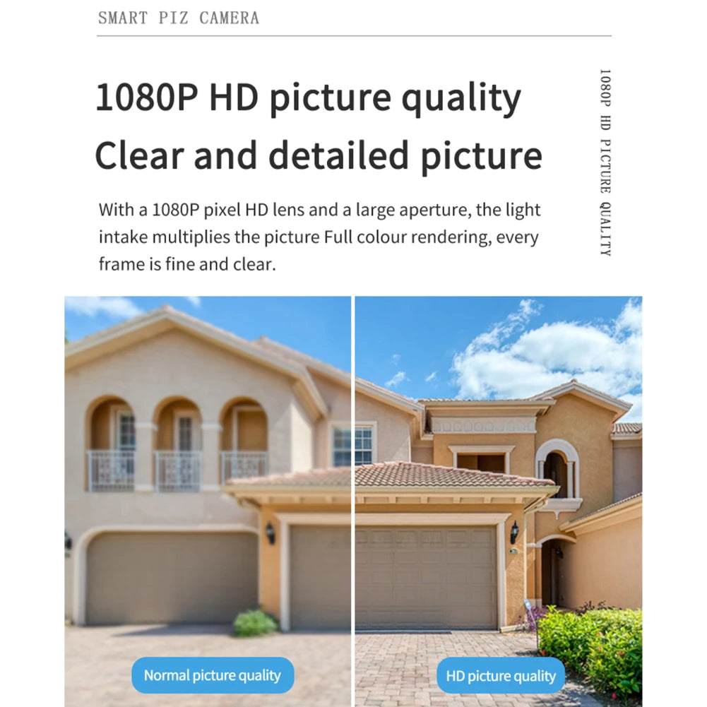 Indoor A13 Monitoring Shaking Head Machine 360 Degree Panoramic Intelligent High-definition Home Security Intercom Camera