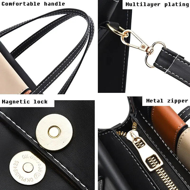Patchwork Women Handbags