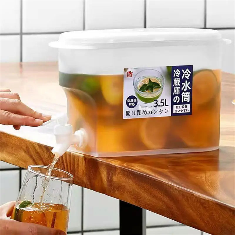 Freezer Water Jug Refrigerator Cold Water Bottle, A Summer Necessity Ice Bottle Tap