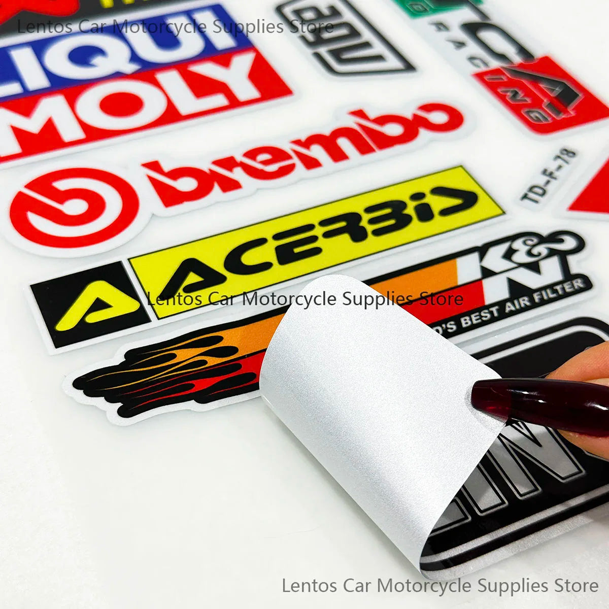 Racing Car Motorcycle Side Strip Sticker