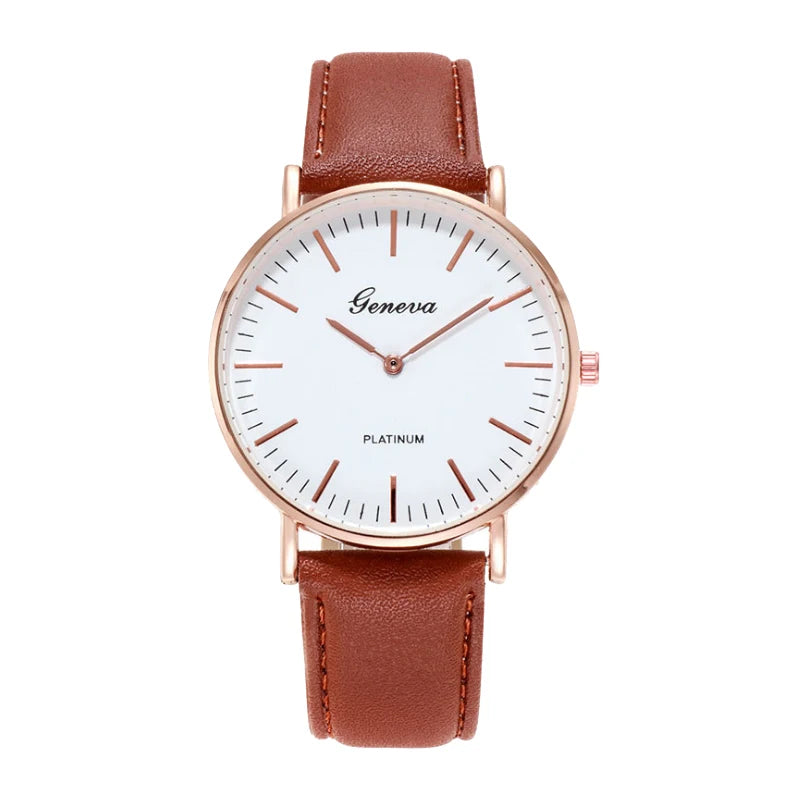 New Men's Watch Fashion Casual Ultra Thin Watches Simple Men Business Leather Quartz Wristwatch Clock Luxury Relogio Masculino
