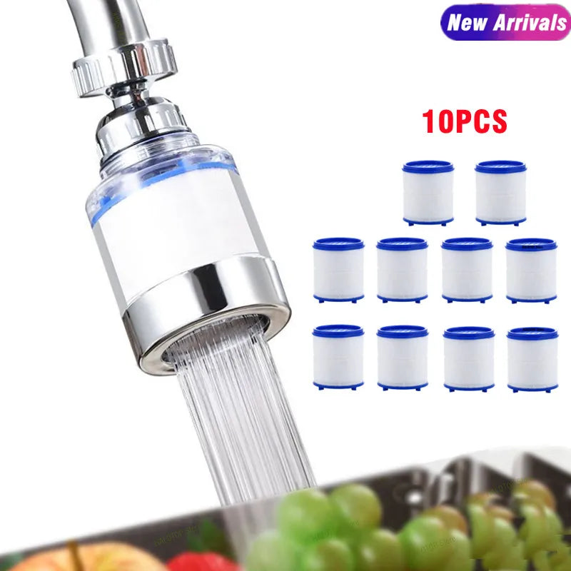 Water Filter Element Remove Chlorine Heavy Metals Filtered Showers Head Bath Filtration Purifier Soften Hard Water