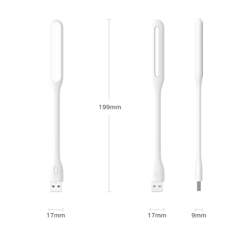 Xiaomi LED Light ZMI USB Adjustable 5V 1.2W LED Lamp for Power Bank Camping PC Laptops Night Lighting