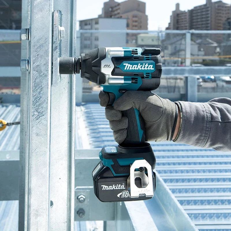 Makita DTW700 1800 N.M Torque Brushless Electric cordless Impact Wrench 1/2 In Lithium-Ion Battery For Makita 18V Battery
