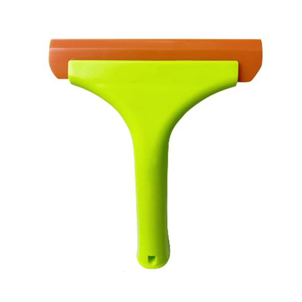 Non-scratch Long Handle Automatic Water Scraper Handy Squeegee Window Glass Wipe Car Home Clean Tool