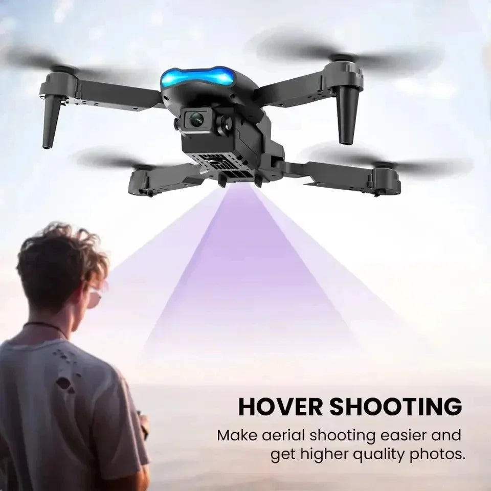 Drone Professional Wide Angle RC E99 Pro Drone HD 4K Camera Mode Foldable Helicopter Aircraft Quadcopter Drone Kid Gift Toys