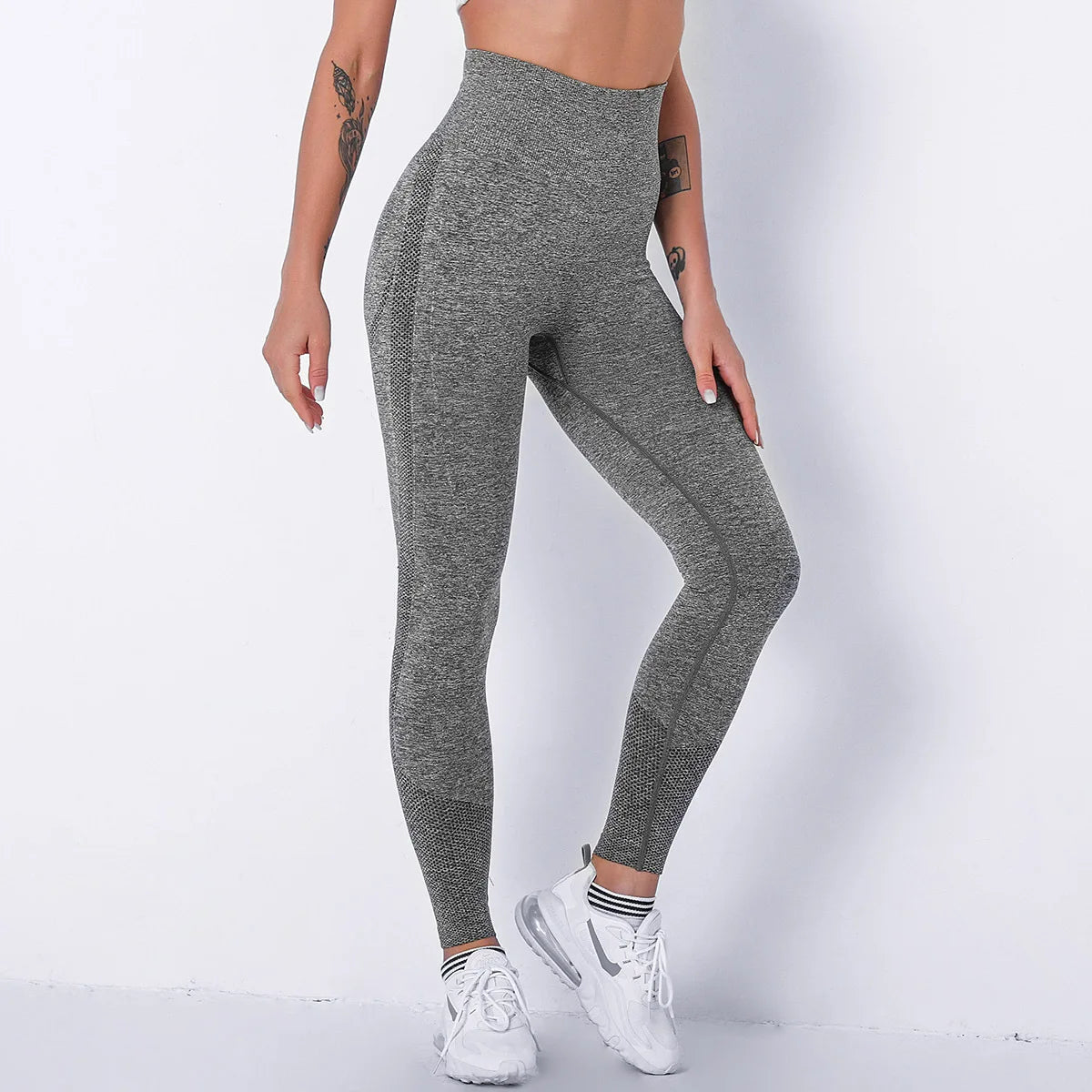 Women Seamless Yoga Leggings High Waisted
