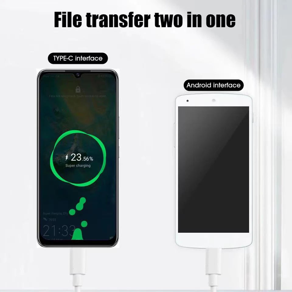 iPhone 15/Samsung Xiaomi Android Phone Tablet Laptop Charger Cable, Dual Type C PD60W Charger Data Cable Fast Charging Cable 0.25/1/2M Universal