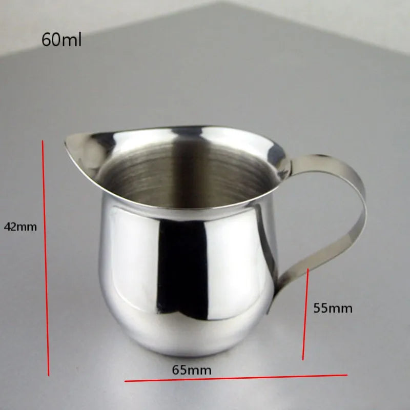 Stainless Steel Milk Frothing Pitcher Espresso Steam Coffee Barista
