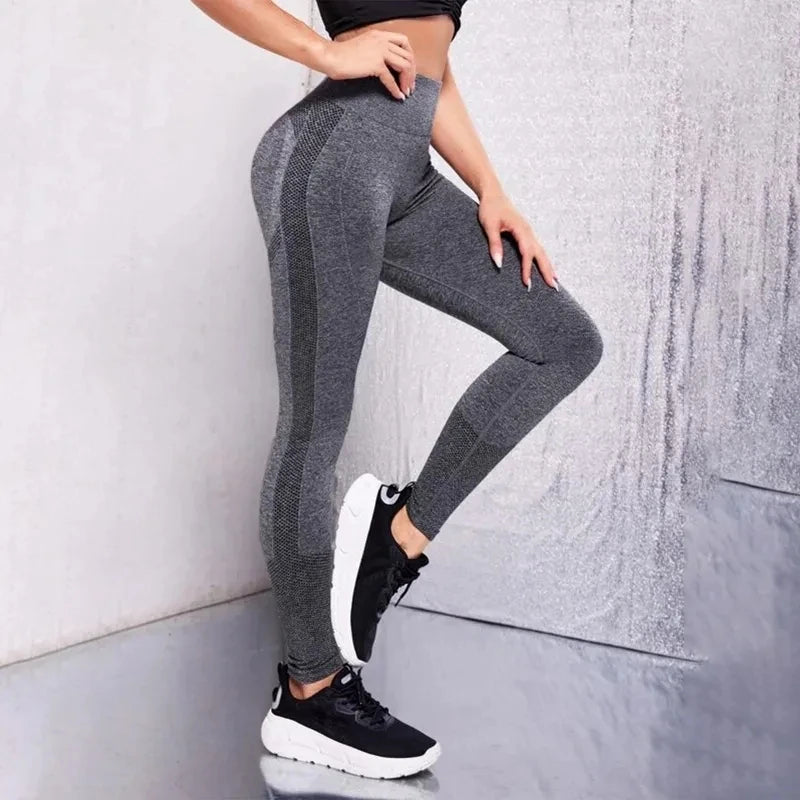 Women Seamless Yoga Leggings High Waisted