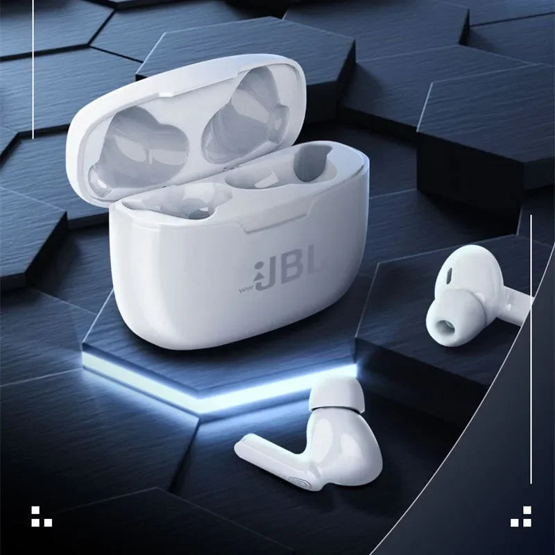JBL Y113 Bluetooth Earphones Ear Earbud Wireless Headphone Waterproof Noise With Mic Sports
