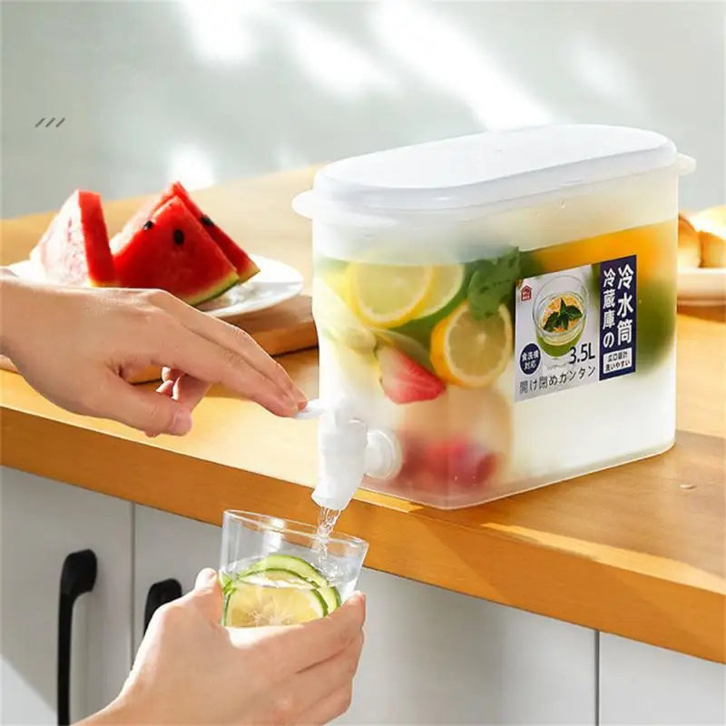 Freezer Water Jug Refrigerator Cold Water Bottle, A Summer Necessity Ice Bottle Tap