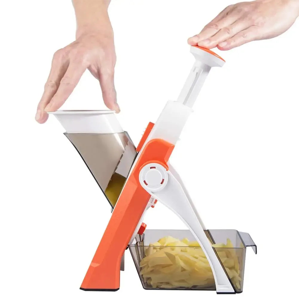 Multi-fuction Vegetable Cutter Manual Vegetable Fruit Chopper Potato Shreds Grater Lemon Slicer Cutters Kitchen Accessories