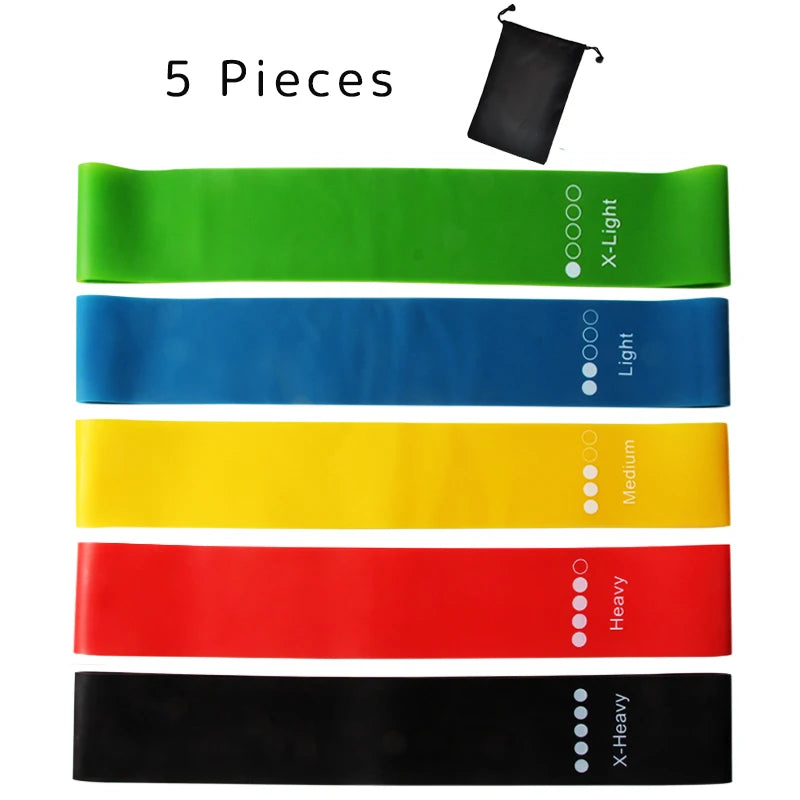 Resistance Bands Fitness Set Rubber Loop Bands Strength Training Workout Expander Yoga Gym Equipment Elastic Rubber Loop