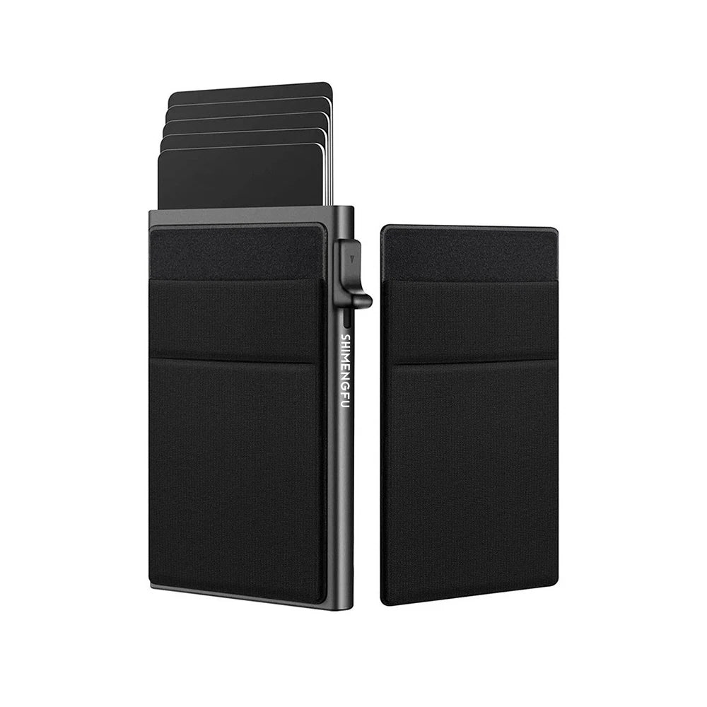 Id Bank Credit Card Holder Double Antitheft
