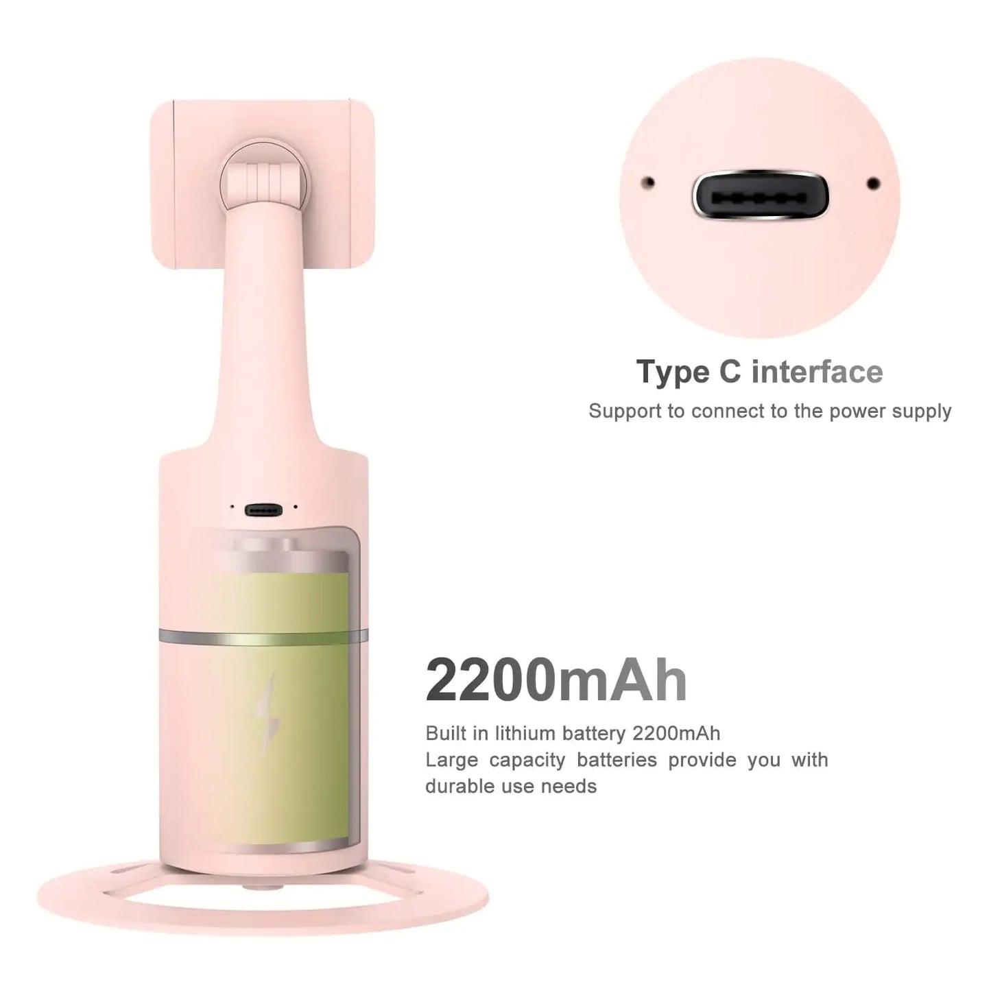 Tripod (For Phone Use) Auto-tracking 360
