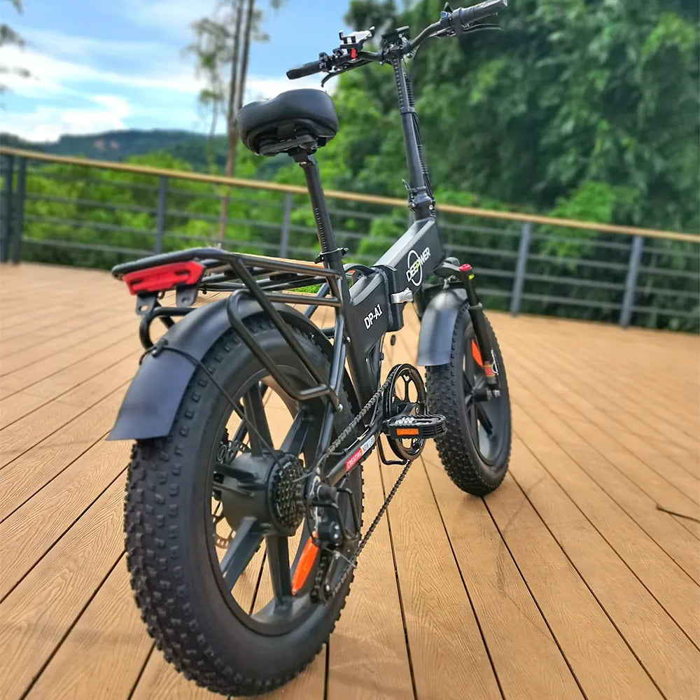 IDOTATA Electric Mountain Ebike 20Inch Fat Tire