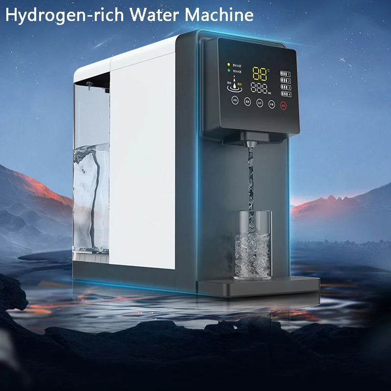 Installation Water Purifier Household RO Reverse Osmosis Heating Integrated Direct Drinking Machine Office Desktop Hydrogen-rich