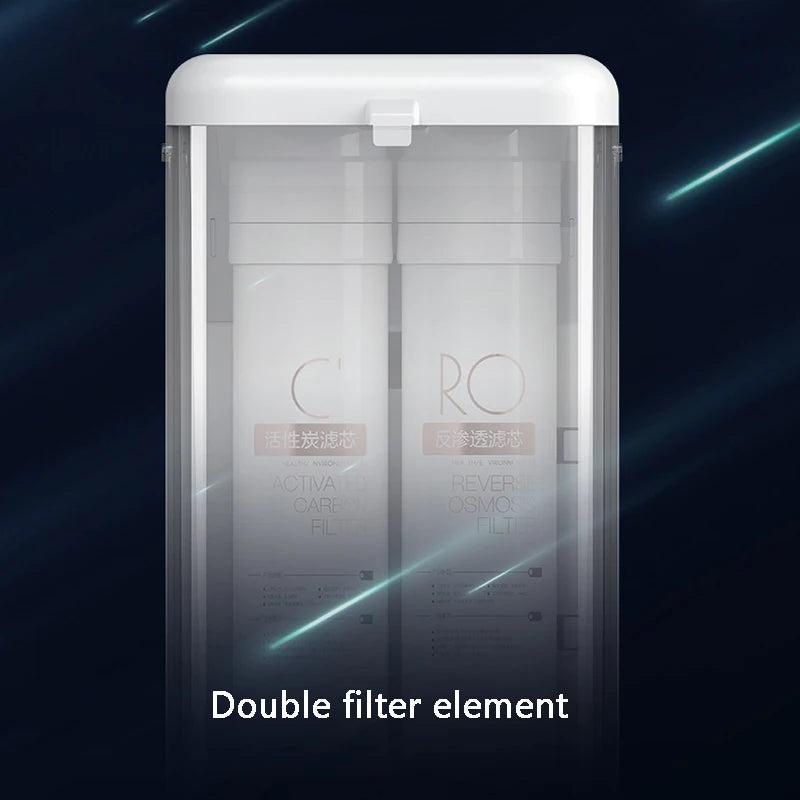 Installation Water Purifier Household RO Reverse Osmosis Heating Integrated Direct Drinking Machine Office Desktop Hydrogen-rich
