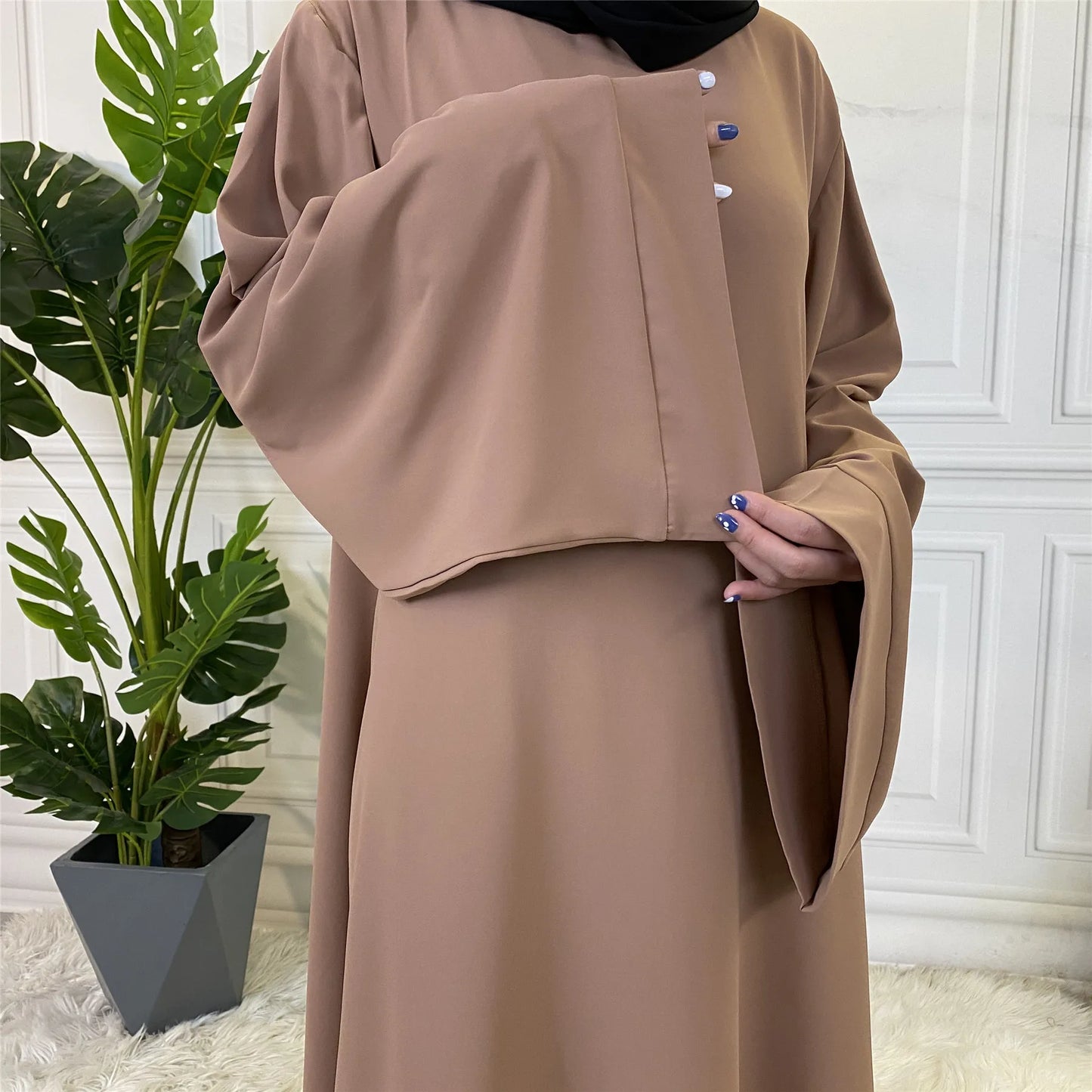 Fashion Hijab Dubai Abaya Long Women African  Dresses