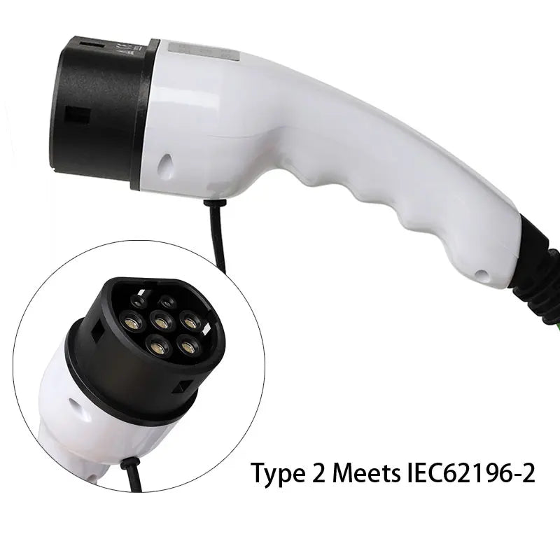 Electric Car EV Charger Current Adjustable 5 Meters 10 Meters  Type 1 Type 2 Mode 2 Level 2 EVSE