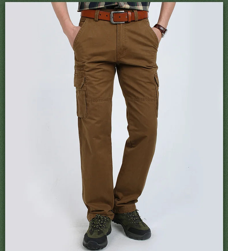 Men  Casual Pants Outdoor Trousers Hiking Set Cargo Tactical Men's Work Wear Military Clothing Man Golf