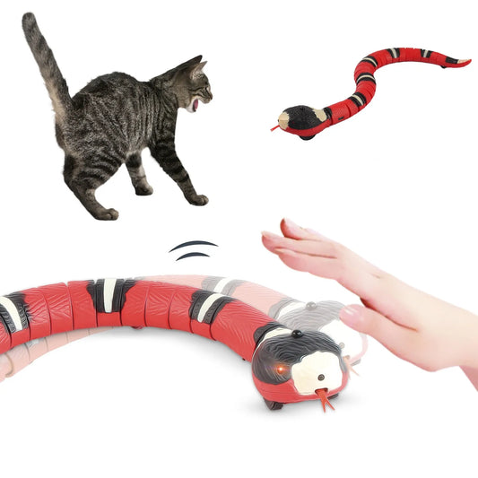 Electronic Automatic  Snake Cat Toys