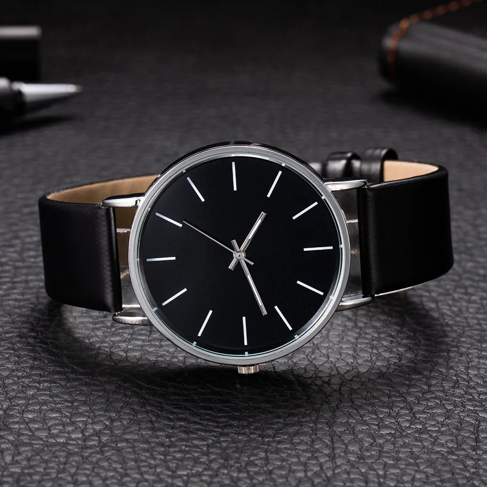 Relogio Masculino Quartz Watch Men Leather Casual Watches Men's Clock Male Sports Wristwatch montre homme hodinky ceasuri saat