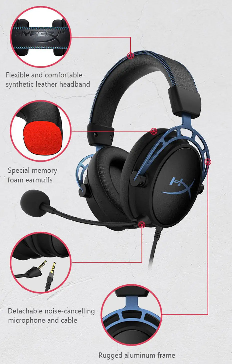 Gaming Headphone with Microphone 7.1 Surround Sound
