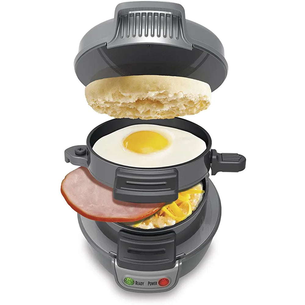 Breakfast Machine Hamburg Sandwich Maker With Egg Cooker Ring Machine Bread Sandwich Machine Waffle Machine