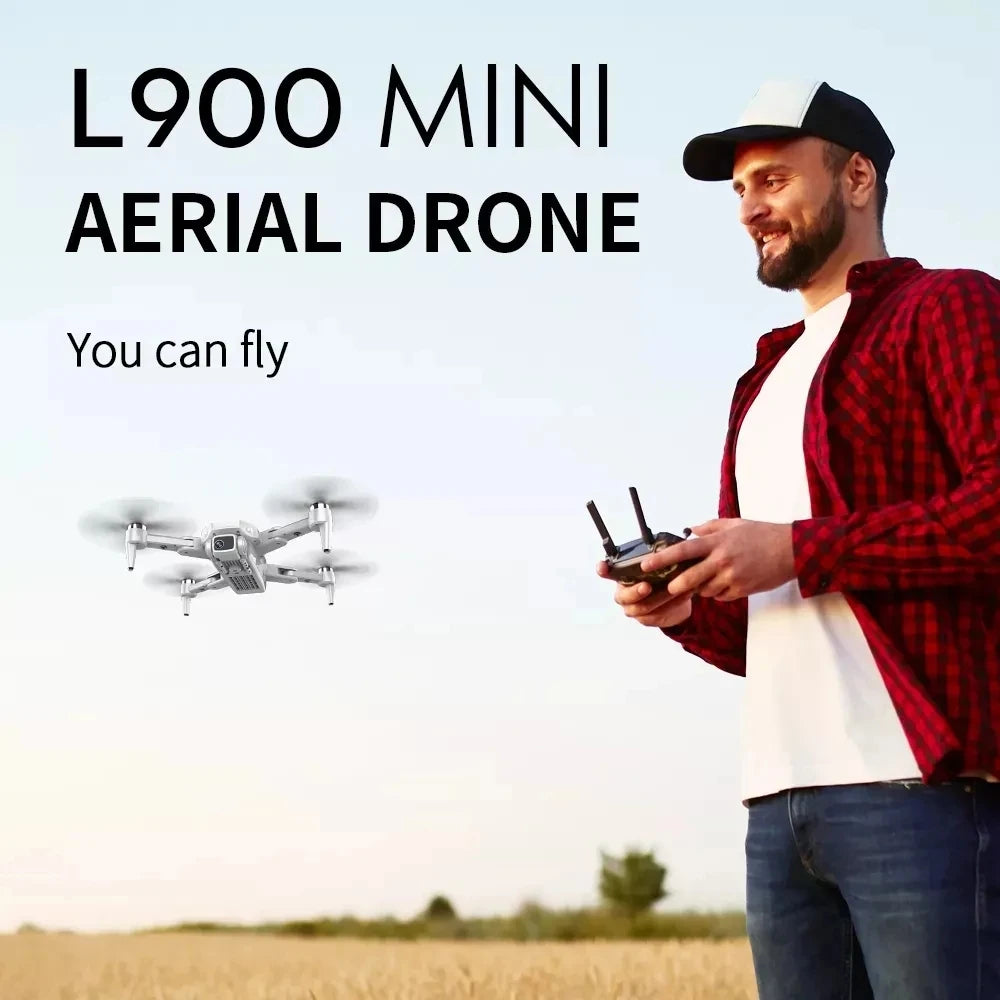 Drone 4K Professional L900 Pro GPS HD Dual Camera 5G Wifi Photography Brushless Foldable Quadcopter RC Distance 1.2KM Dron Toy