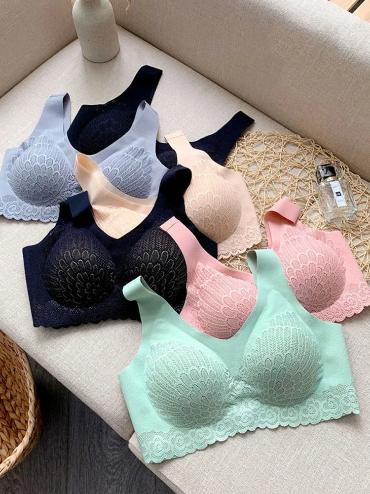 Women sexy Bras Seamless easy comfort bra Push Up Wirefree