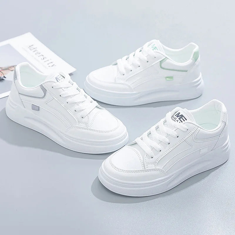Women's Shoes Summer Thick Sole White Spring Autumn Casual Sneaker