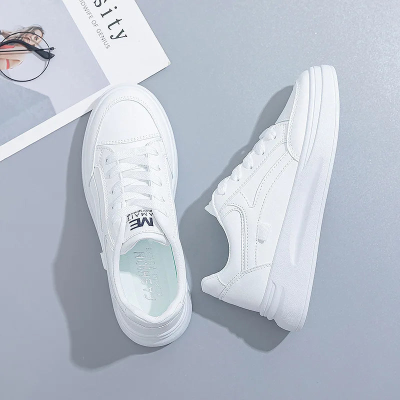 Women's Shoes Summer Thick Sole White Spring Autumn Casual Sneaker