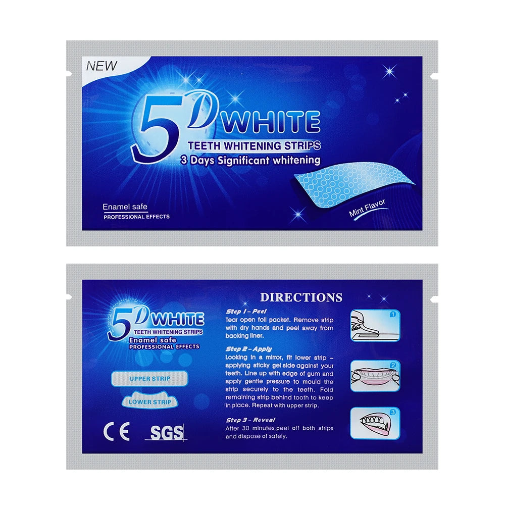 Teeth Whitening Strips Toothpaste Gel Oral Hygiene