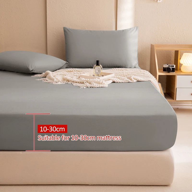 Waterproof Mattress Covers Protector Adjustable Bed Fitted Sheets With Elastic Band Single Double King Size 140/160/180x200