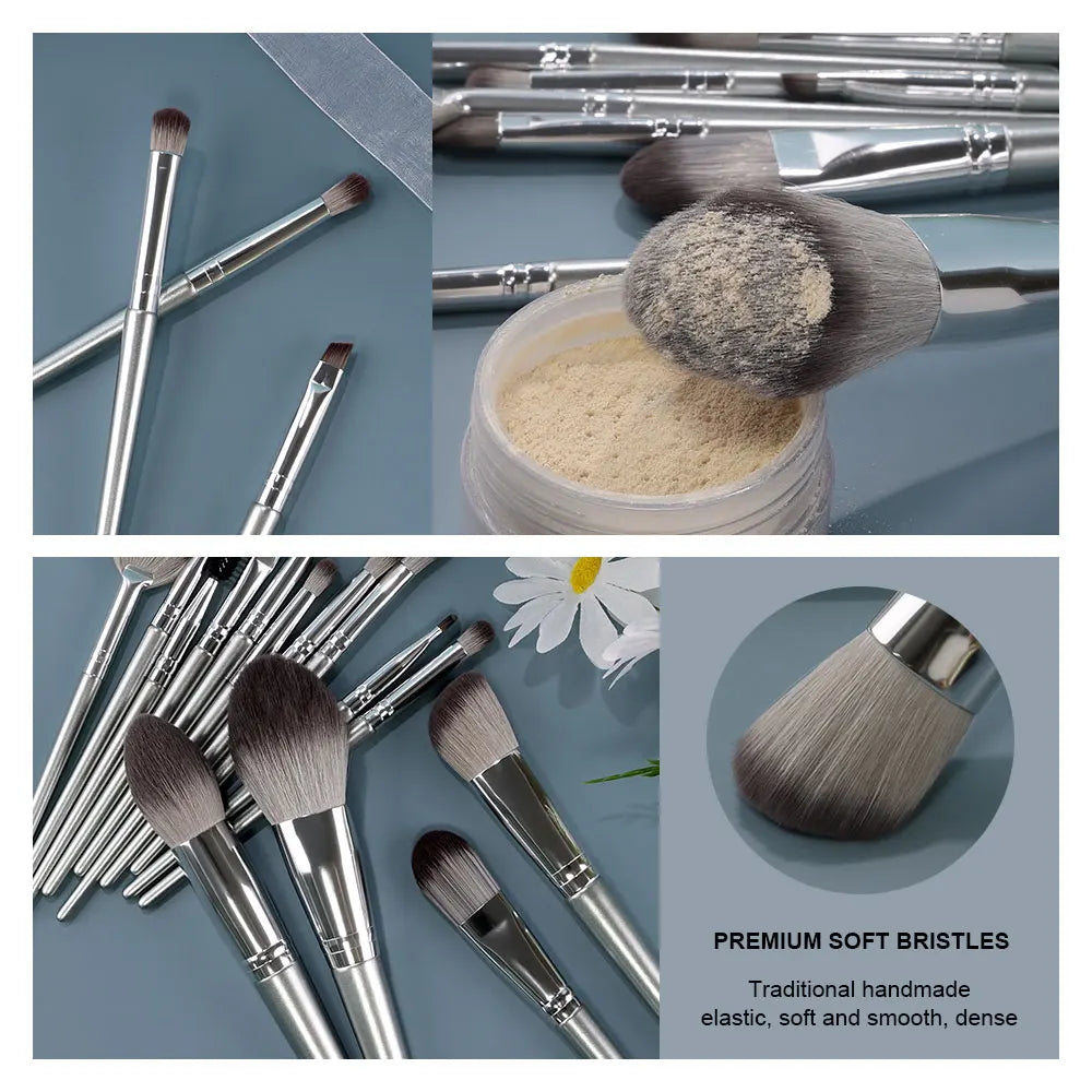 NEW 1/14Pcs Makeup Brushes Set Professional Super Soft Detail Blush Highlighter Foundation Concealer Eyeshadow Brush Beauty Tool