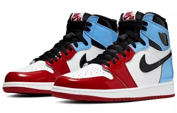 Nike Air Jordans 1 Obsidian Men's Basketball Shoes Women High-top Comfortable Sports Outdoor Sneakers