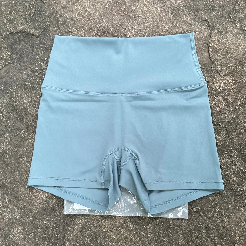 Women  Shorts High Waist Yoga Shorts Slim Fit