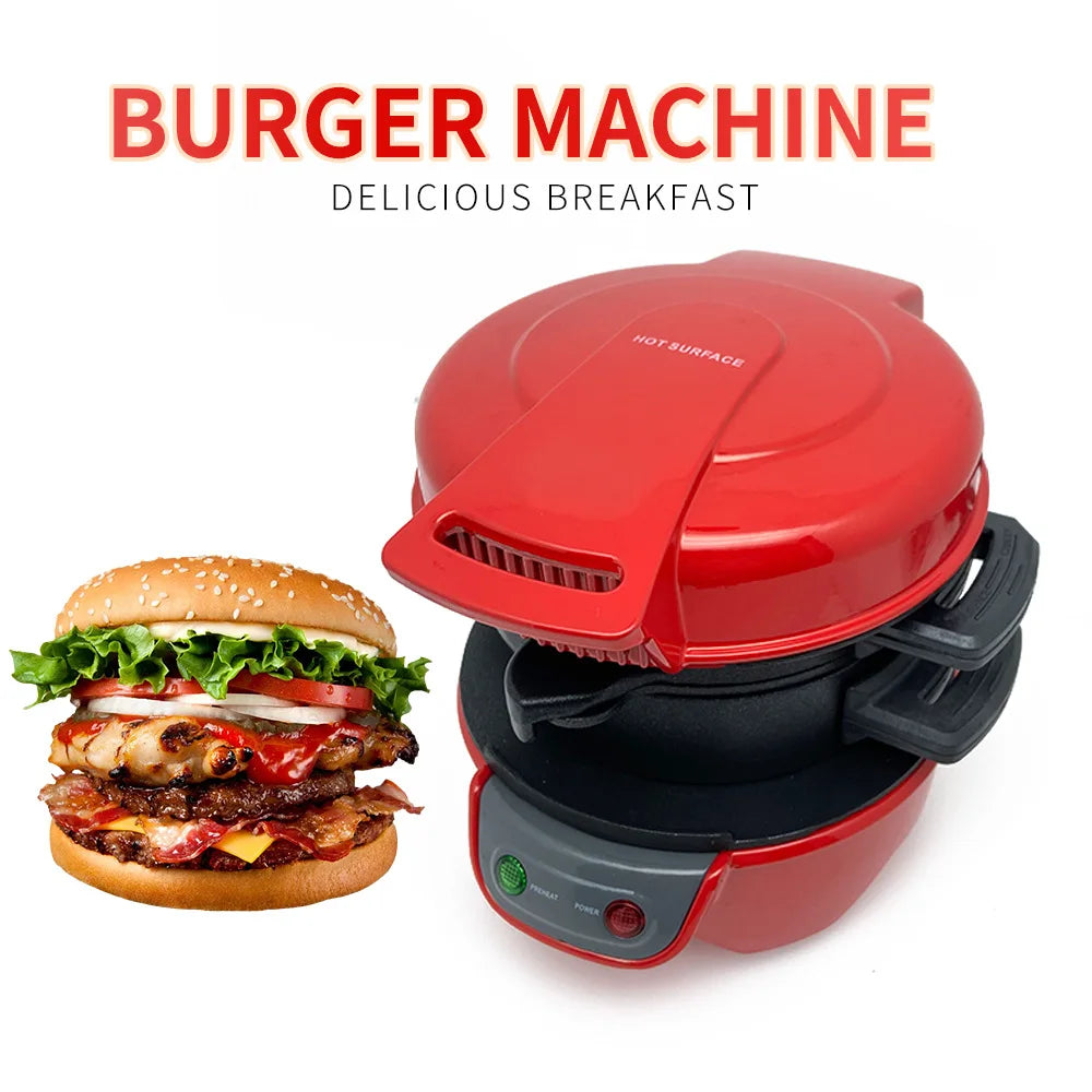 Breakfast Machine Hamburg Sandwich Maker With Egg Cooker Ring Machine Bread Sandwich Machine Waffle Machine