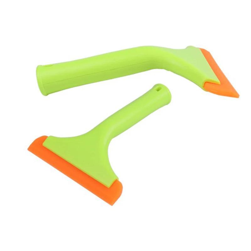 Non-scratch Long Handle Automatic Water Scraper Handy Squeegee Window Glass Wipe Car Home Clean Tool