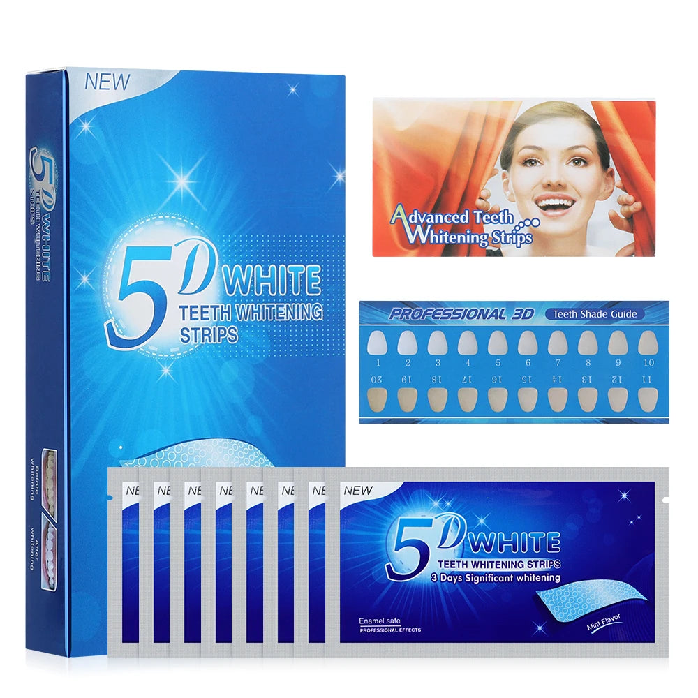 Teeth Whitening Strips Toothpaste Gel Oral Hygiene