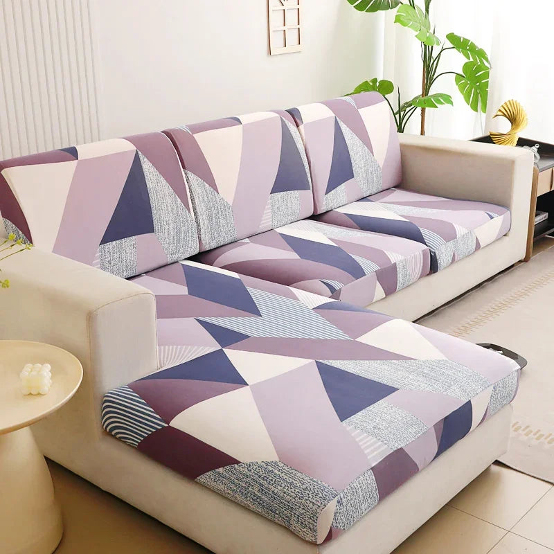 Sofa Seat Cushion Elastic  Cover for Living Room Couch Cover Sofa Slipcover Armchair Seat Case Corner L-shape Washable Removable