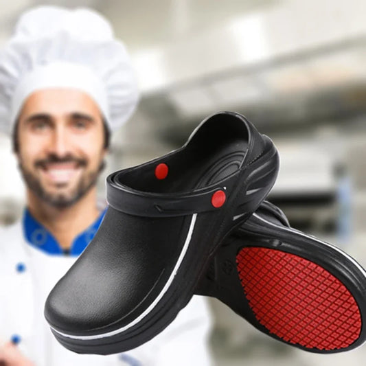 Women Men Chef Shoes Non-slip