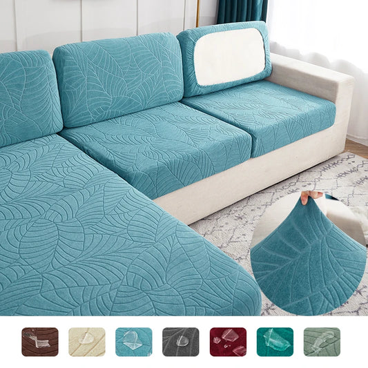 Soft seat cushion Couch Cover Waterproof Stretch, Sofa Slipcover Cushion Couch Leakproof Furniture Protector