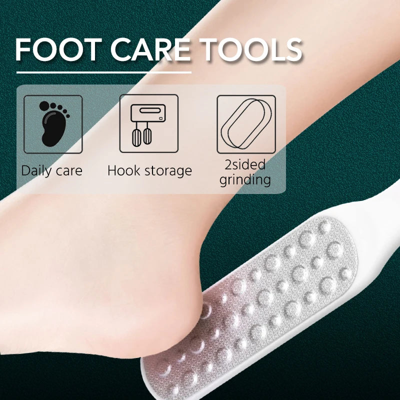 1pcs Double Side Foot File Professional Rasp Heel Grater Hard Dead Skin Remover